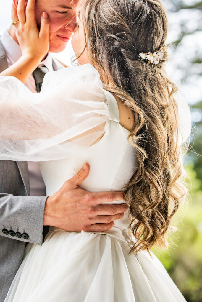 spring wedding hair
