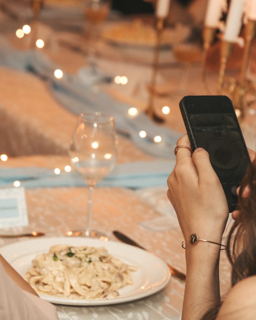 4 course dinner menus