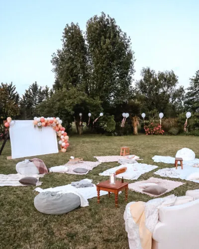 Backyard Movie Night Inspiration and Essentials