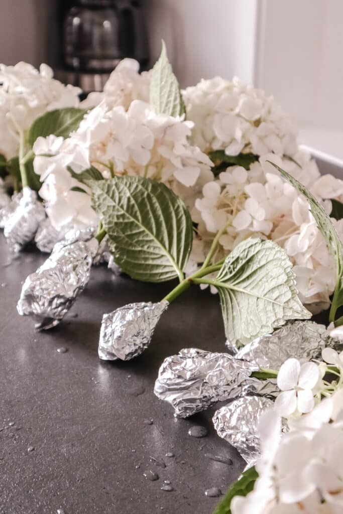 diy hanging flowers decor