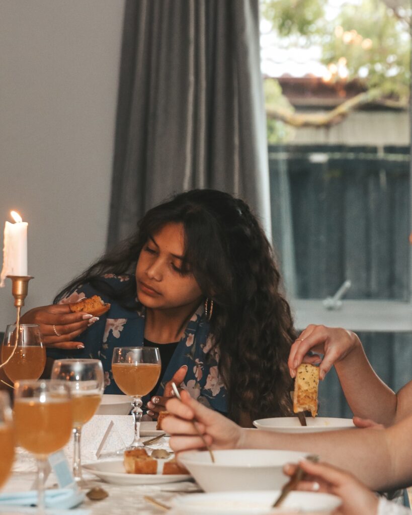 four course meal menu