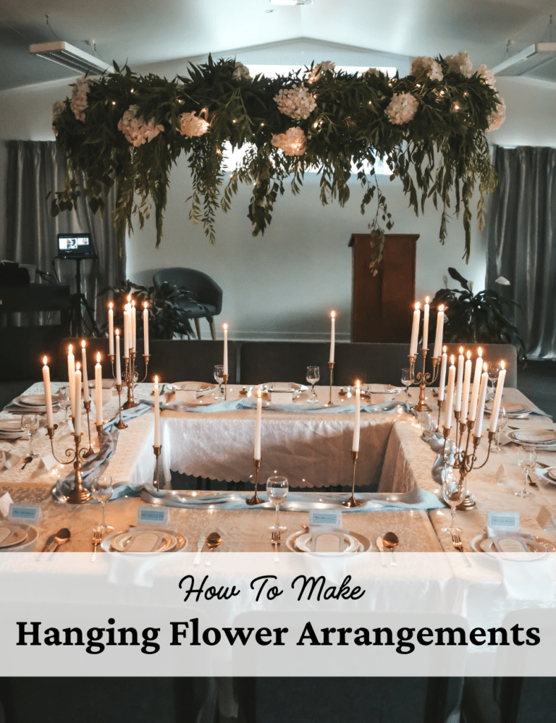 hanging flower arrangements