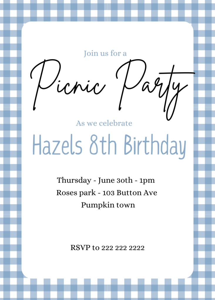make your own invitations