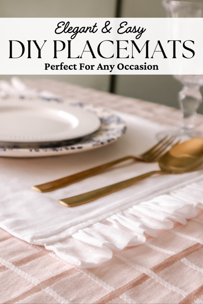 diy placemats
