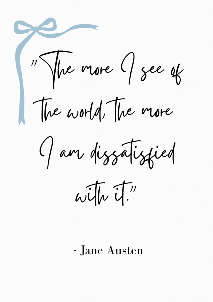 jane austen quotes sense and sensibility