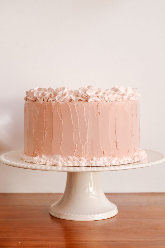 fake cake for birthday