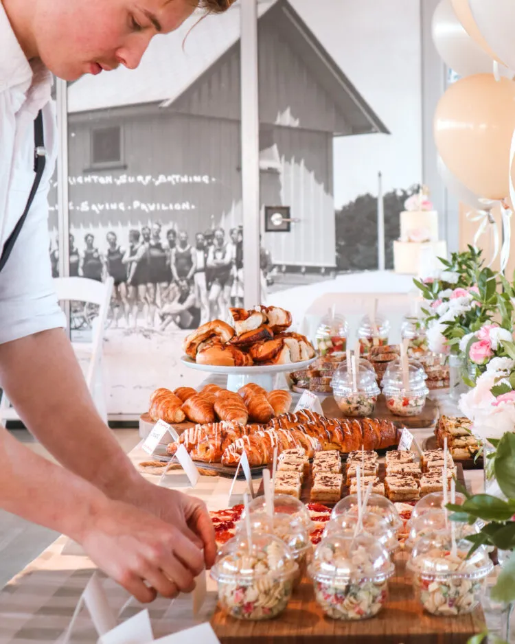 cafe themed party