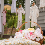 Backyard Baby Shower Set Up