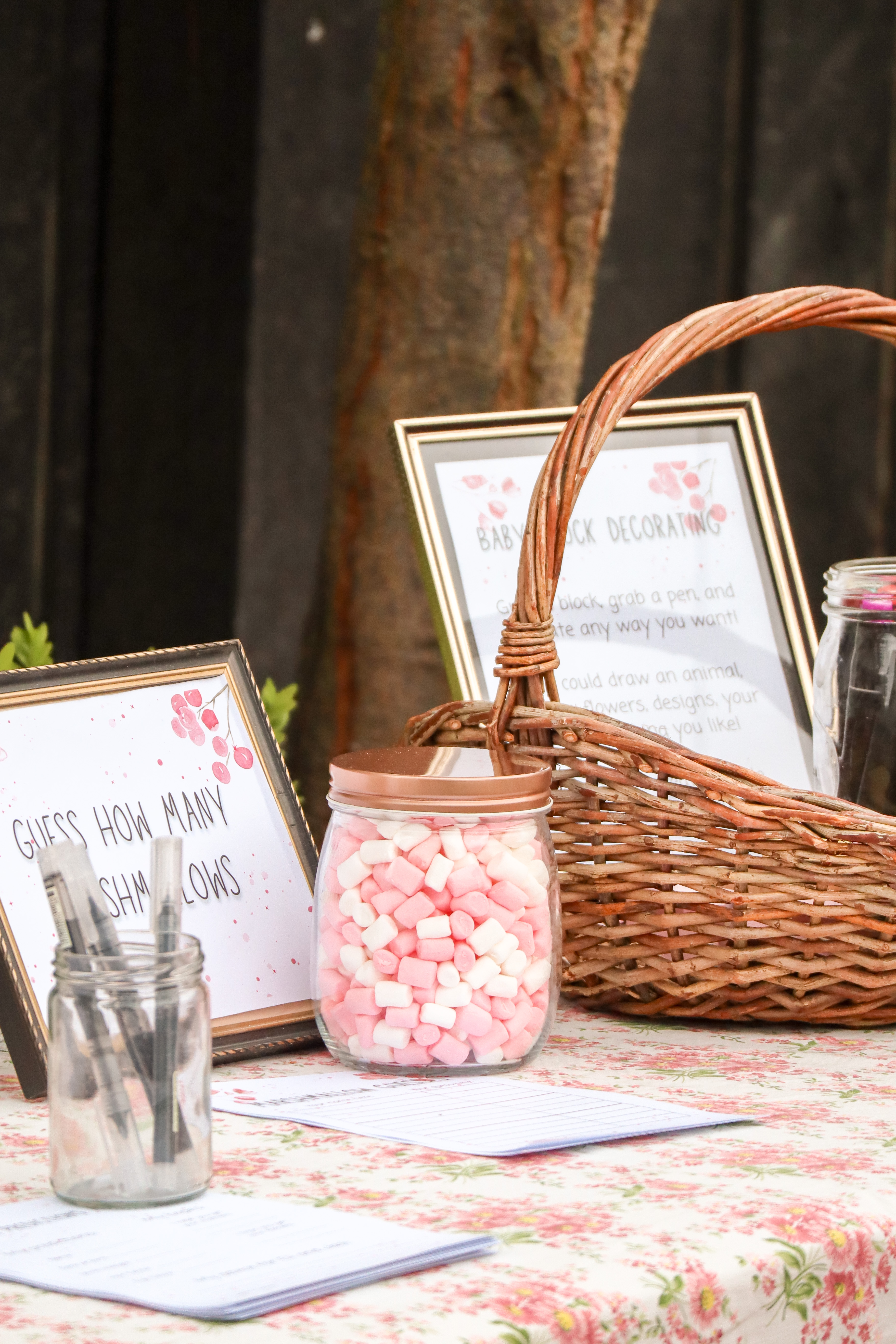 outdoor baby shower games